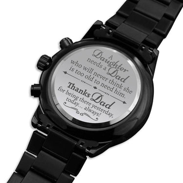 Thanks Dad (from Daughter) Black Watch - Love You This Much